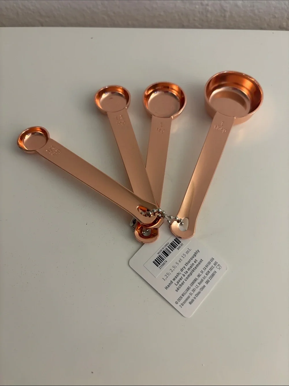 Williams Sonoma set four